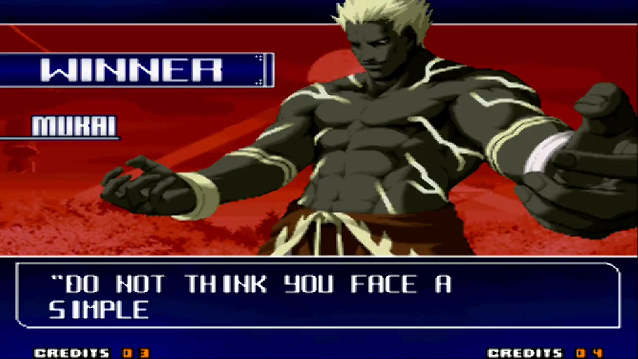 活动作品拳皇2003无界单人模式通关打自己