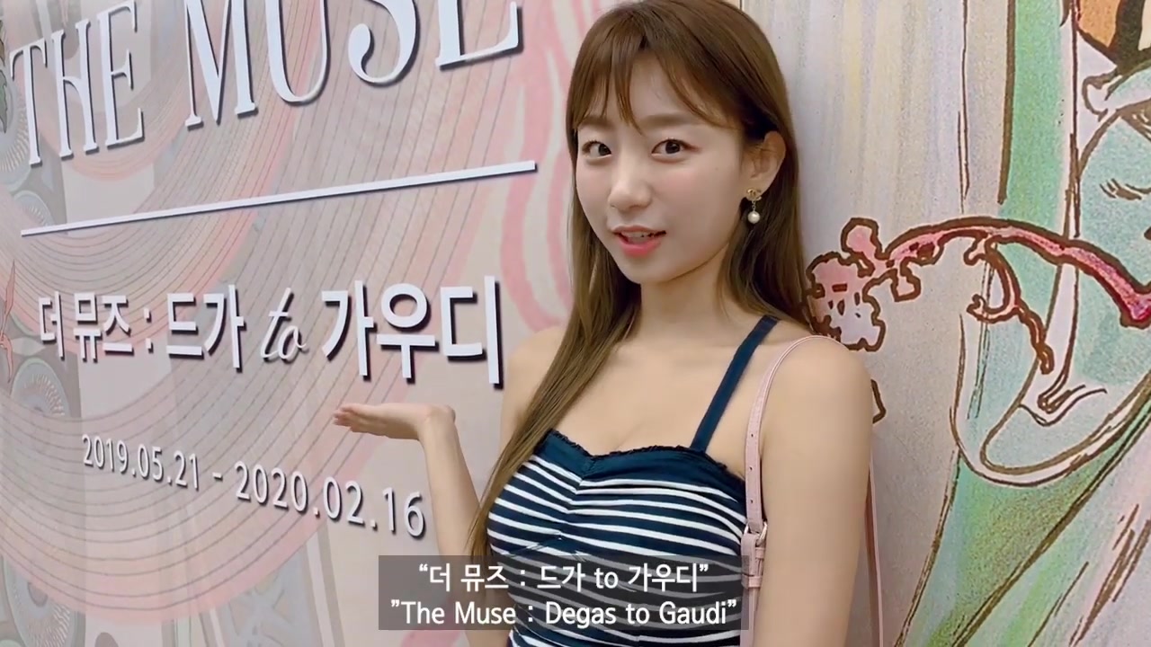 韩国女djhenney参观博物馆感受下韩国的神奇之处吧