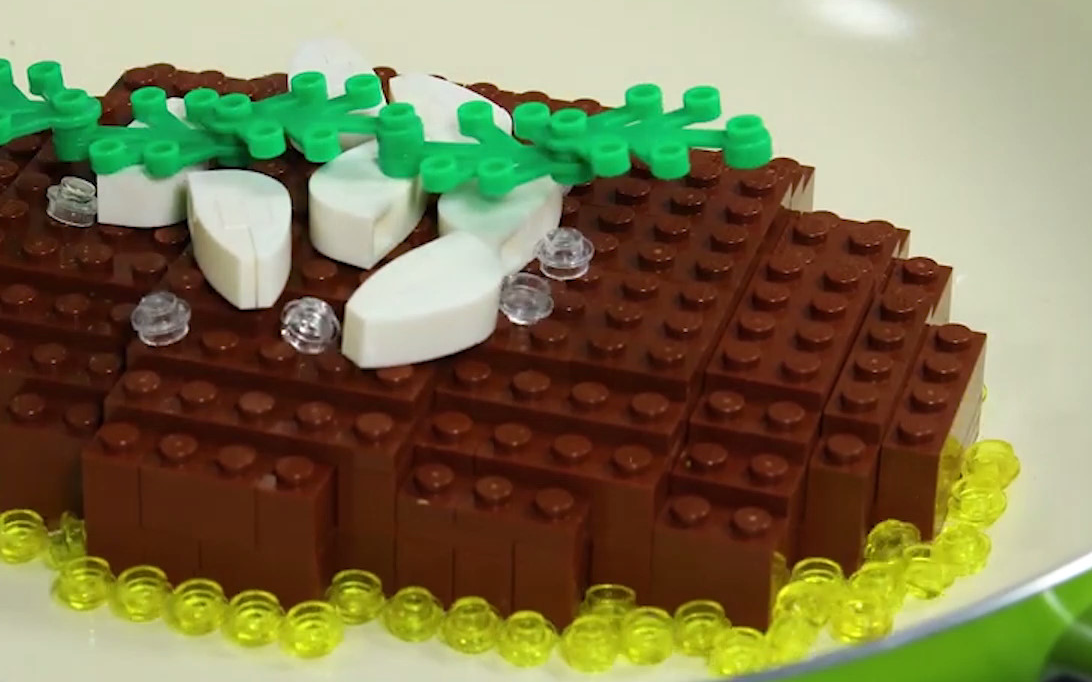 【定格动画】乐高烹饪-牛排