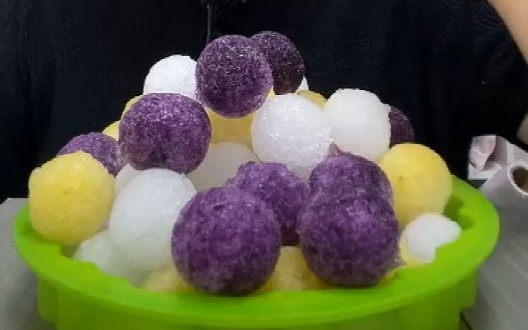 冰球大米饭纯冰粗碎雪花碎