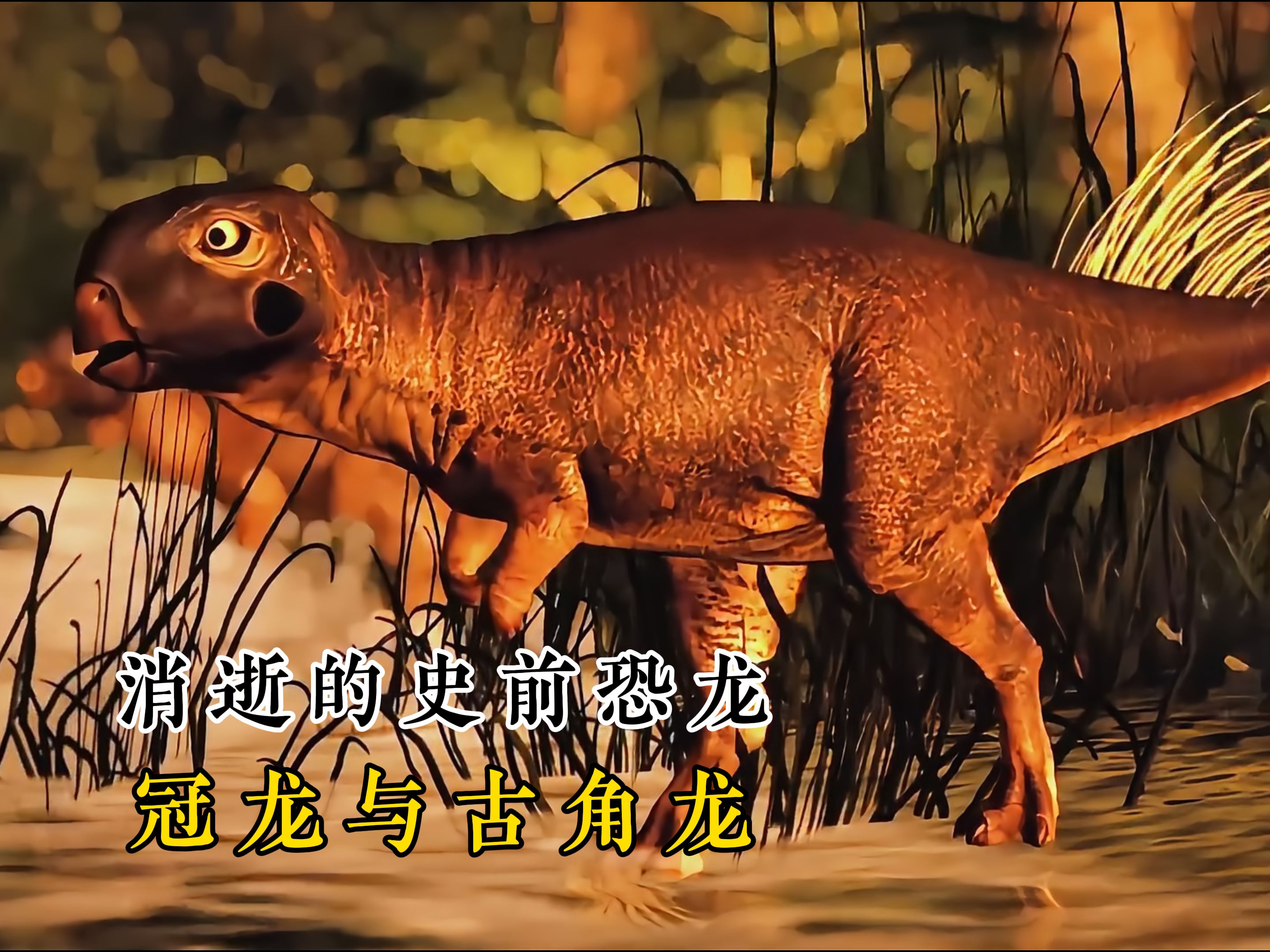 消逝的史前恐龙:古角龙与冠龙