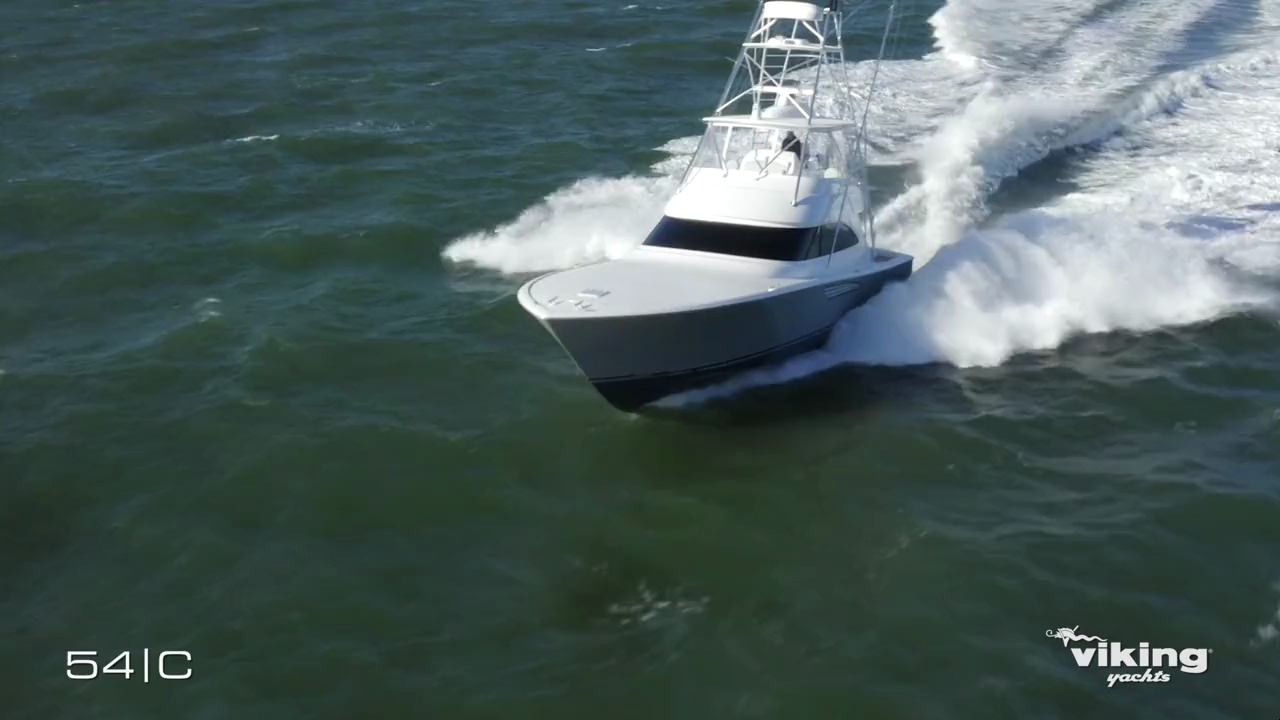 国内没见过这个品牌的艇,viking 54豪华钓鱼艇
