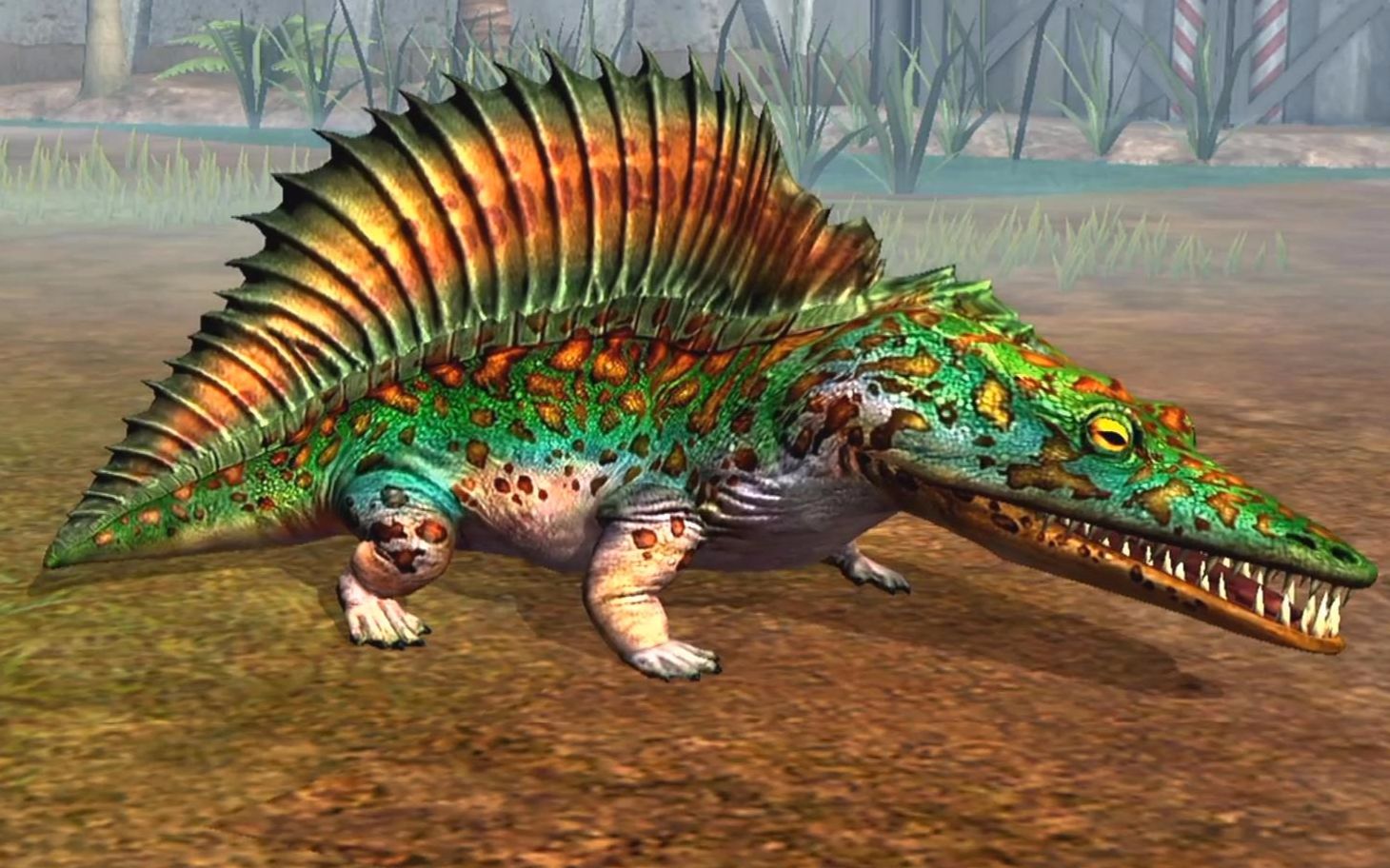 肉肉 侏罗纪世界恐龙游戏1257虾蟆螈