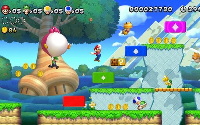 New Super Mario Bros. U 新超级马里奥兄弟U游玩录像单机游戏热门视频