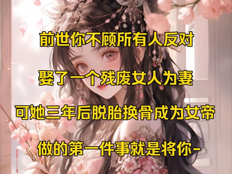 [图]前世你不顾所有人反对，娶了一个残废女人为妻，可她三年后脱胎换骨成为女帝，做的第一件事就是将你-