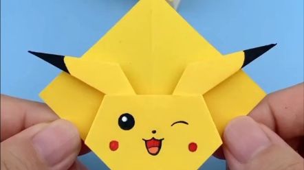 简单几步制作超可爱的皮卡丘书签