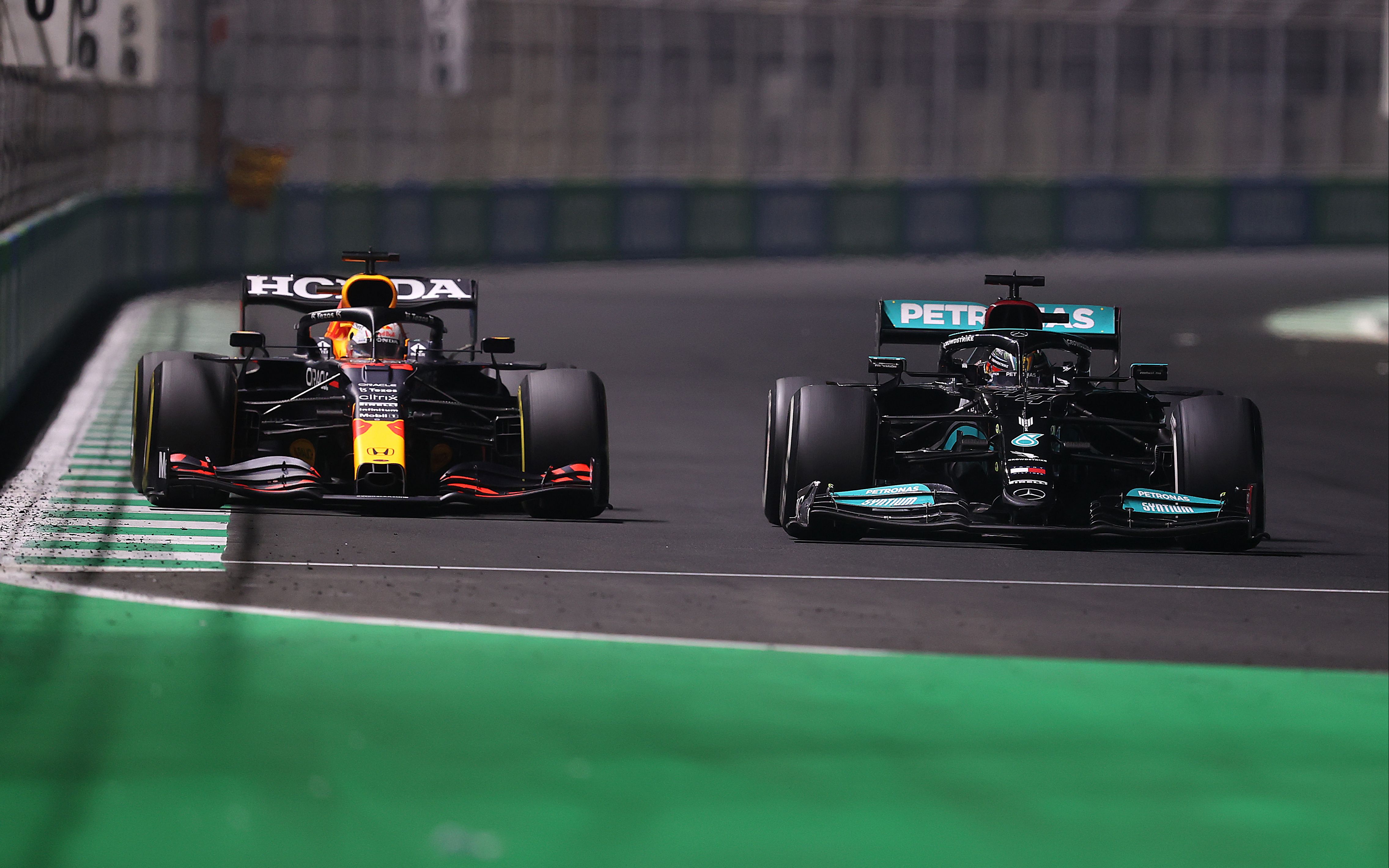 f1 2021 沙特阿拉伯吉达 赛道试跑