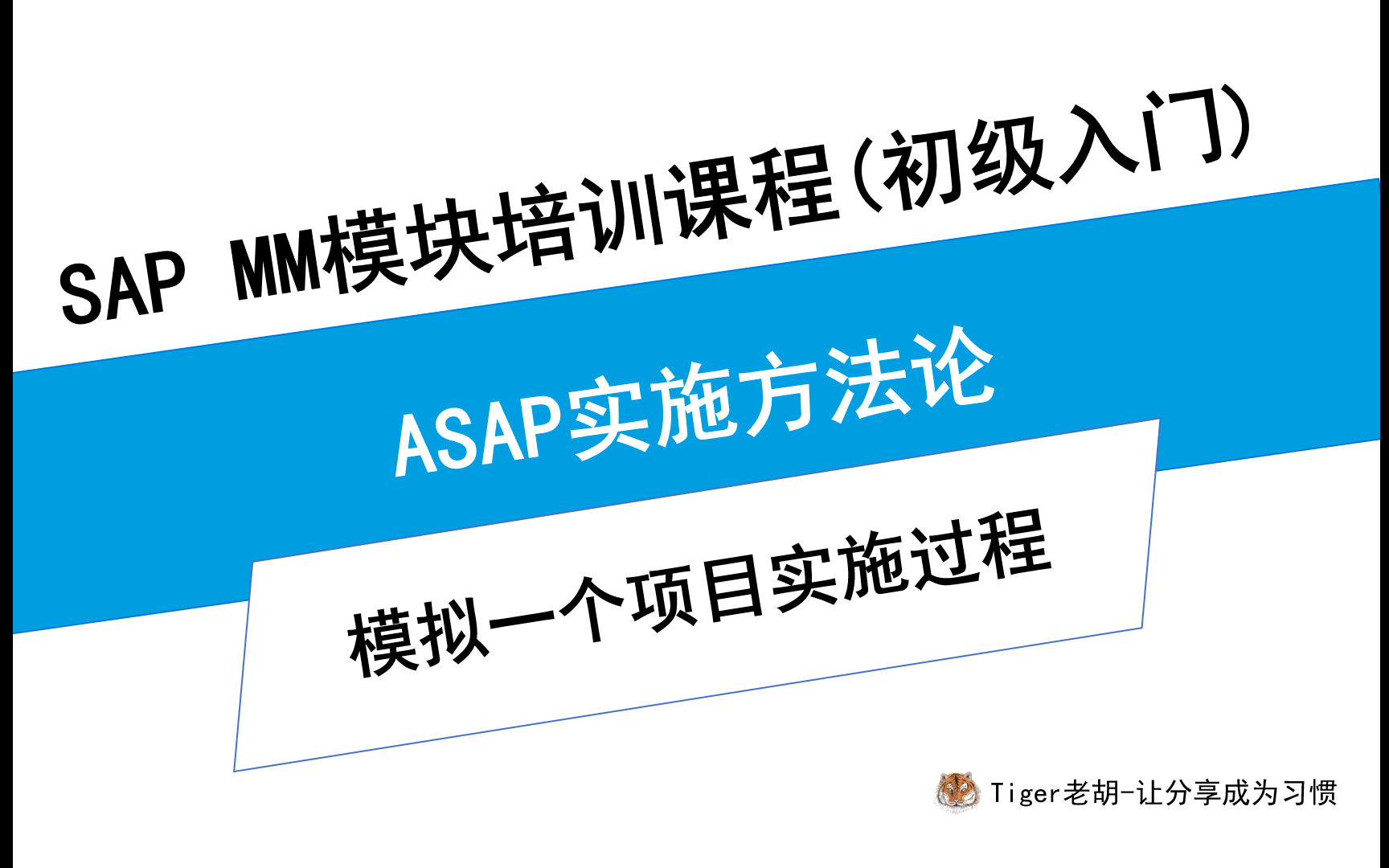 第三部分:第一课 模拟项目启动阶段SAP 项目实施方法论概述(ASAP)哔哩哔哩bilibili