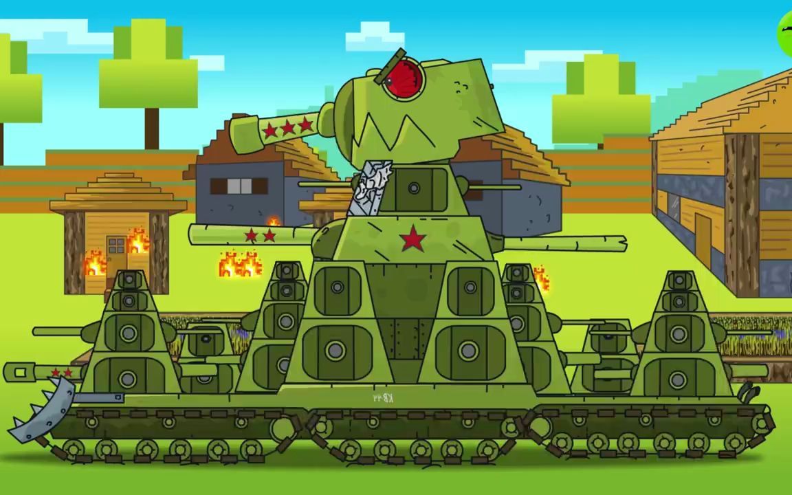 坦克世界:kv44帮助村民对抗害虫_哔哩哔哩bilibili_坦克世界