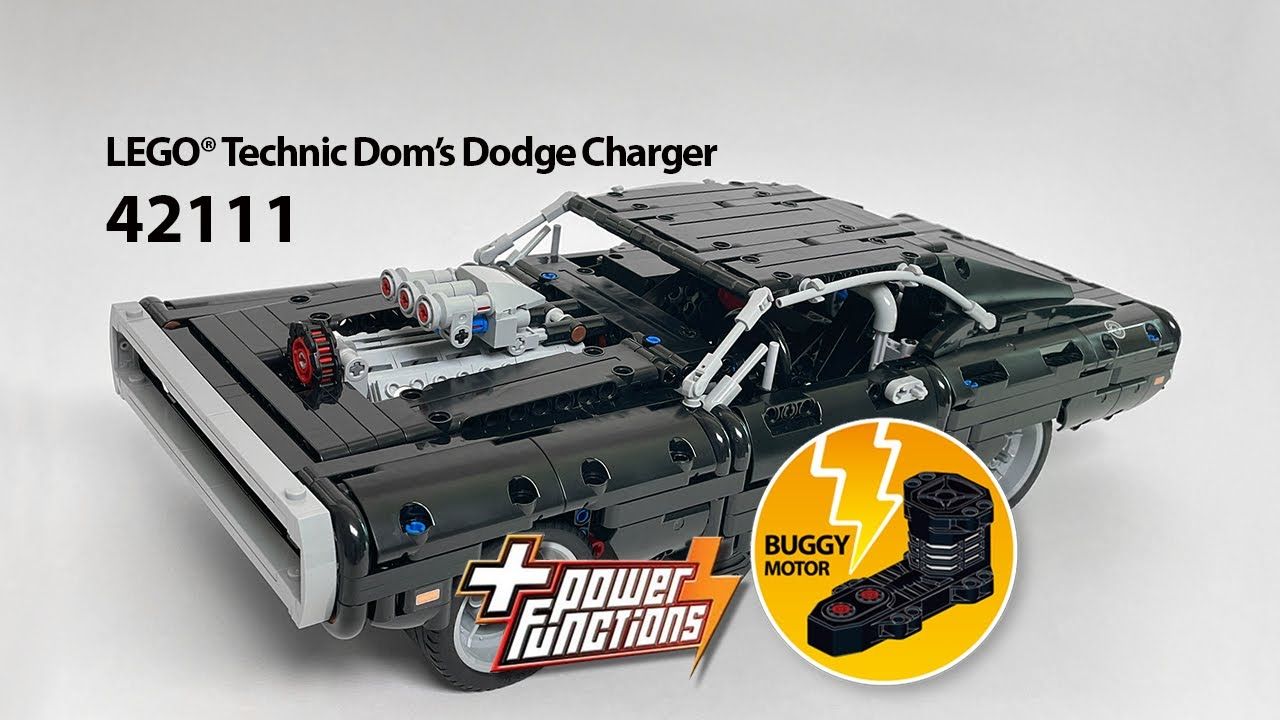 道奇充电器 Lego Technic 42111 Doms Dodge Charger MOC200104哔哩哔哩bilibili