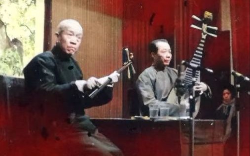 [图]【苏州评弹 1949年大美电台】《闹严府•索夫罚三椿》张鉴庭、张鉴国.演出