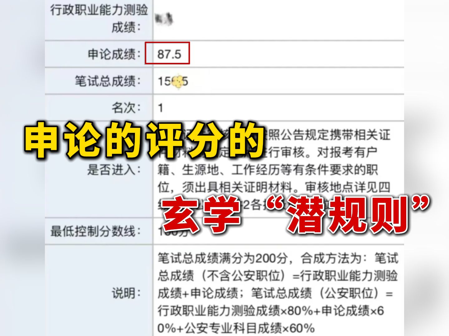 明白了申论评分的“潜规则”之后,我的申论再也没有低于过70分!!!哔哩哔哩bilibili