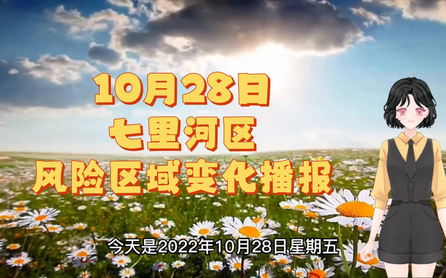 10月28日七里河区风险区域变化播报哔哩哔哩bilibili