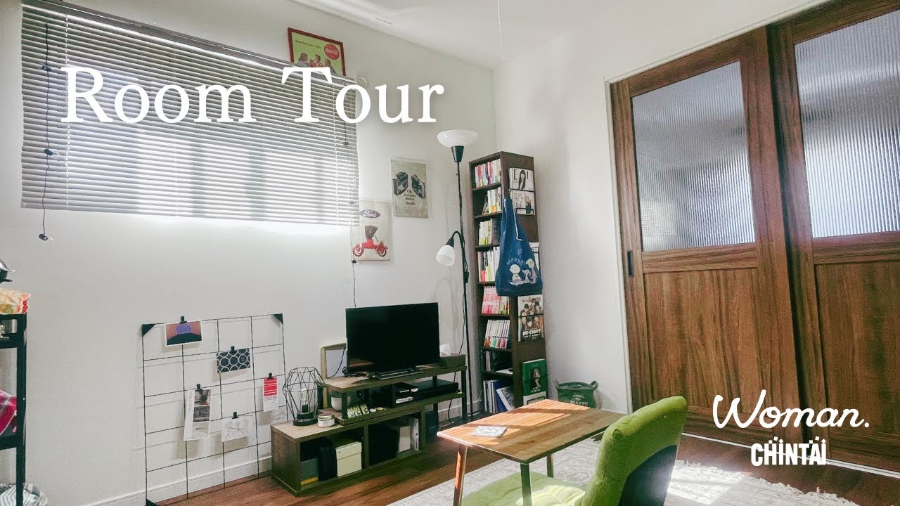 【𐟒ᮐŠRoomTour】美式复古风格 | 既复古又可爱的1DK房间,轻松度过美好时光哔哩哔哩bilibili