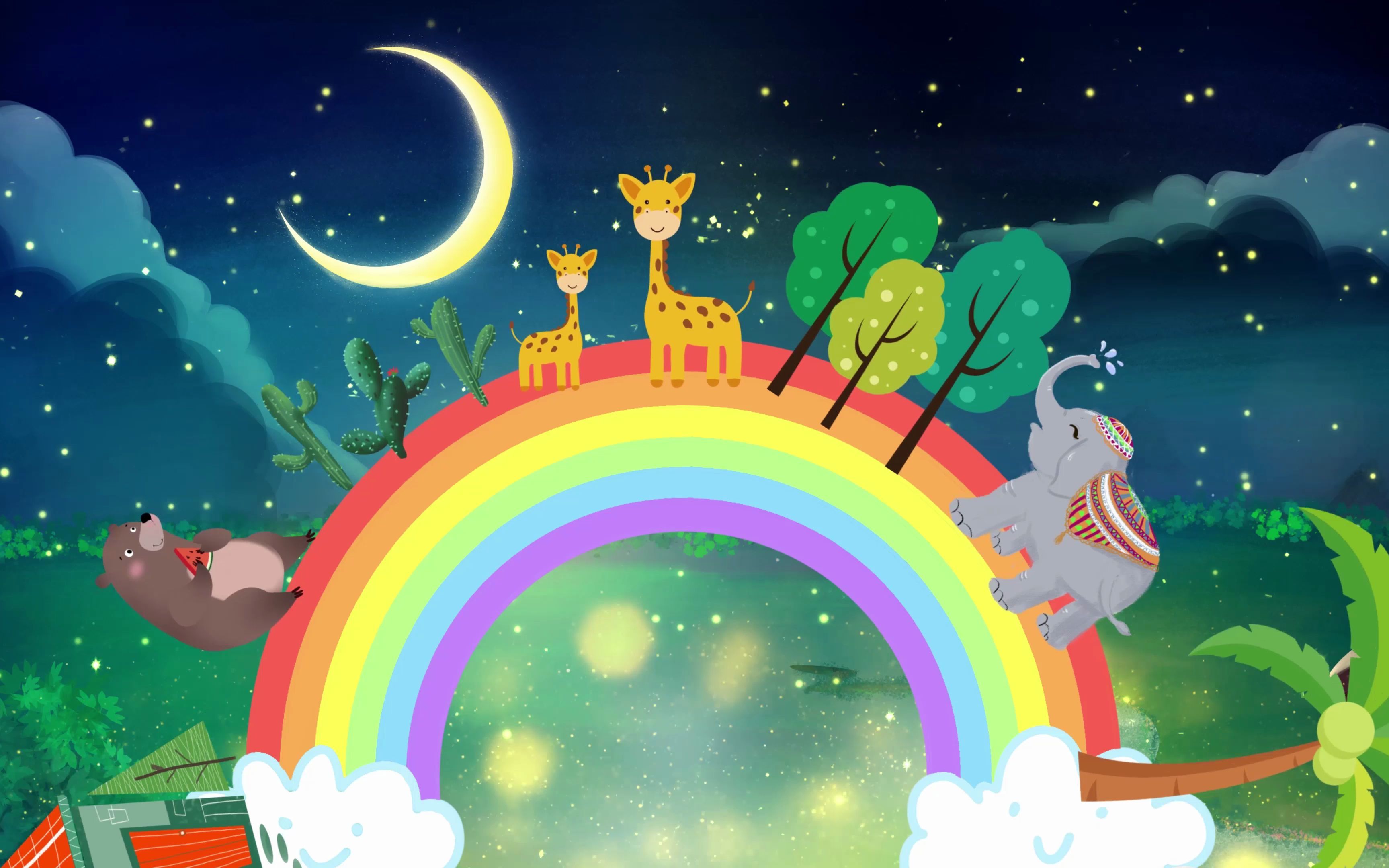 卡通彩虹素材_哔哩哔哩_bilibili