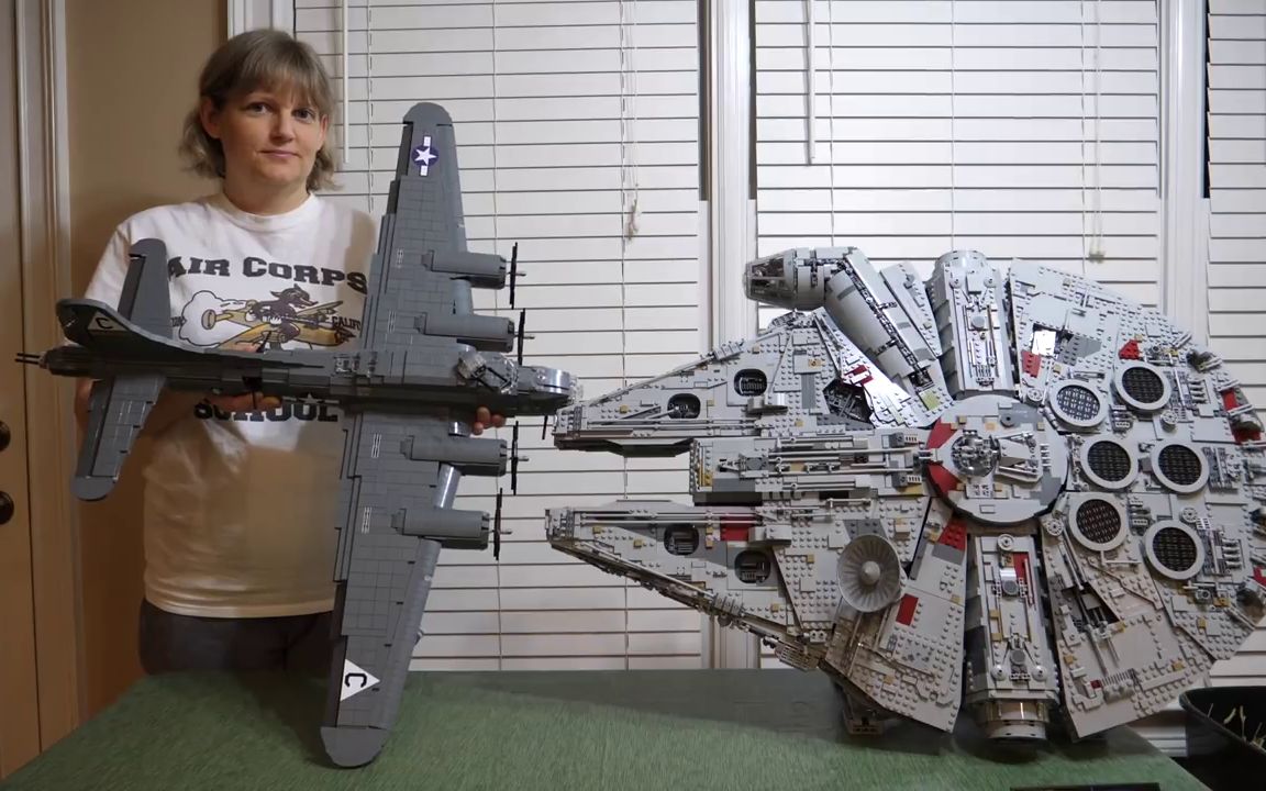 【乐高moc】building the brickmania b-17g bomber lego set- part 5