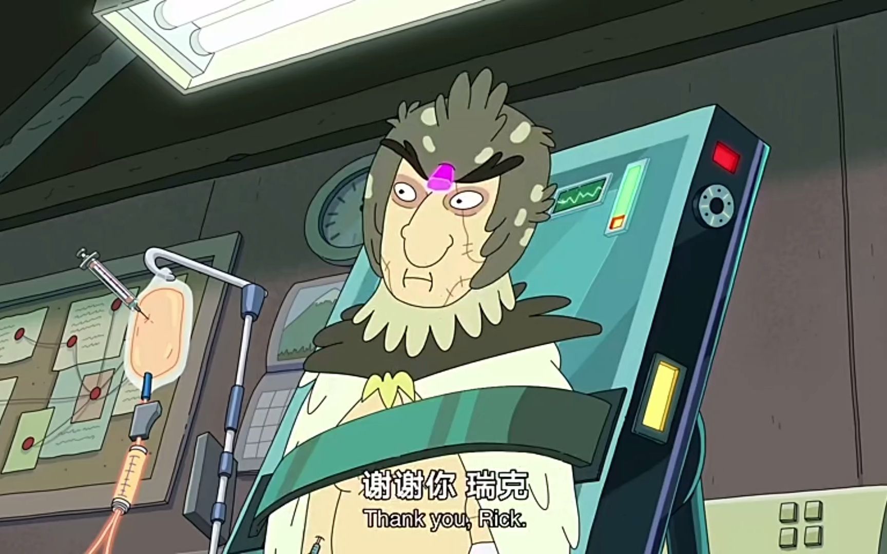 【瑞克与莫蒂】姥爷和鸟人 左右互搏 口吐芬芳