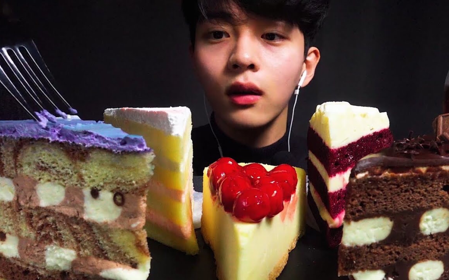 【chan sori】 可乐西柚樱桃芝士巧克力蛋糕