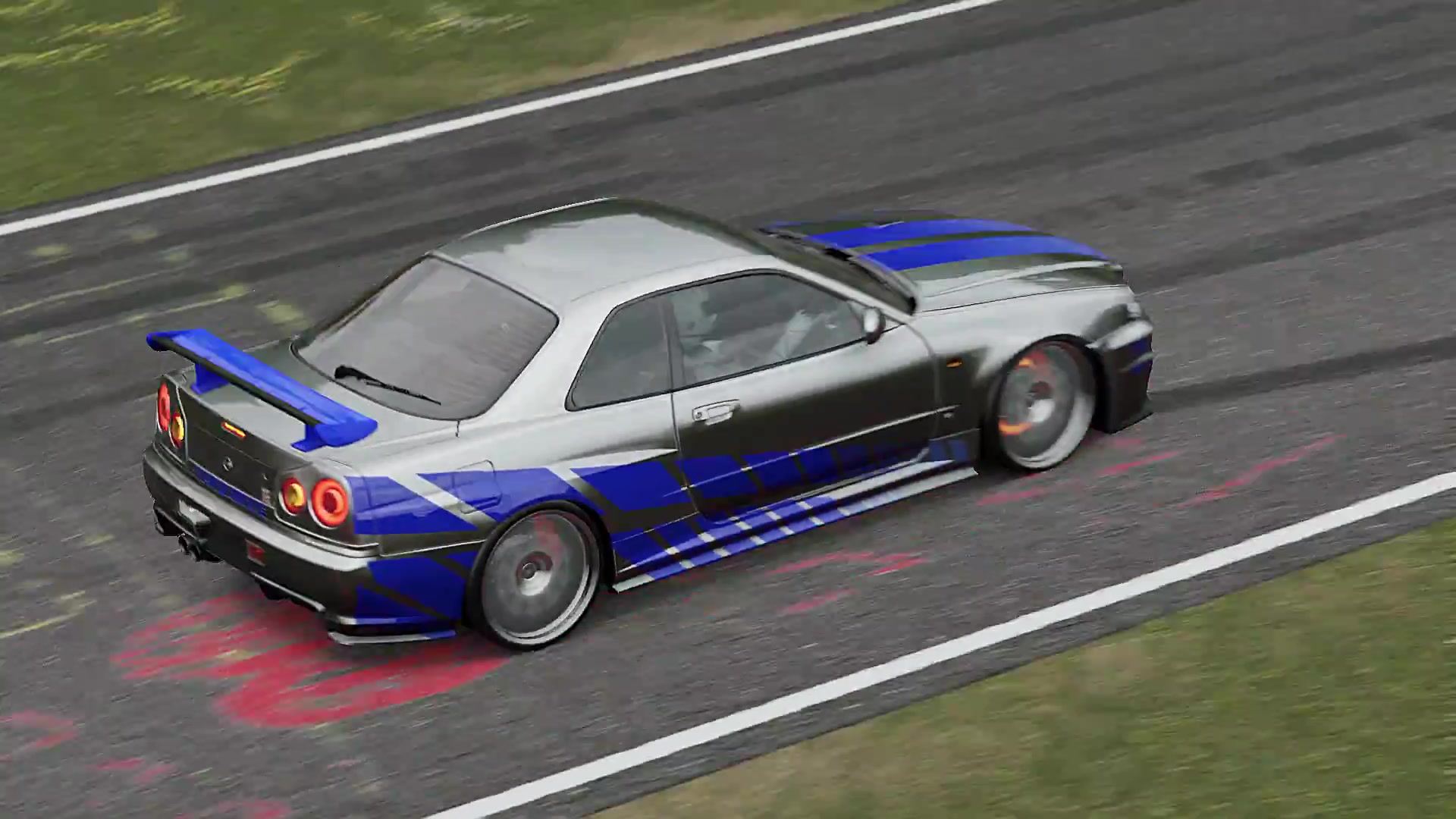 800匹r34纽北刷圈 攻入7分钟