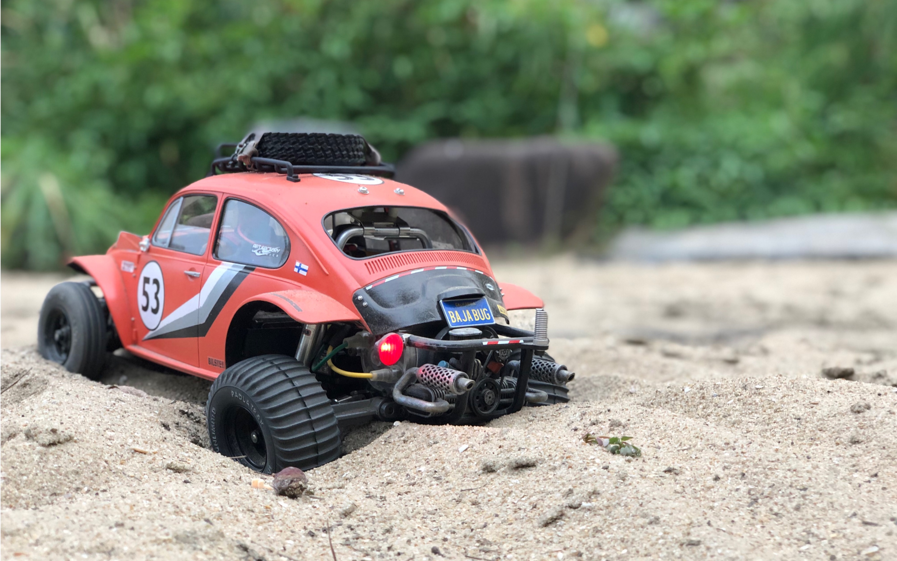 [黑猫玩车] 田宫金龟 sand scorcher rc遥控车