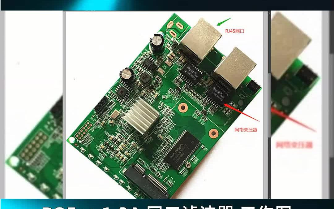 POE++ 1.2A 网口滤波器 工作图哔哩哔哩bilibili