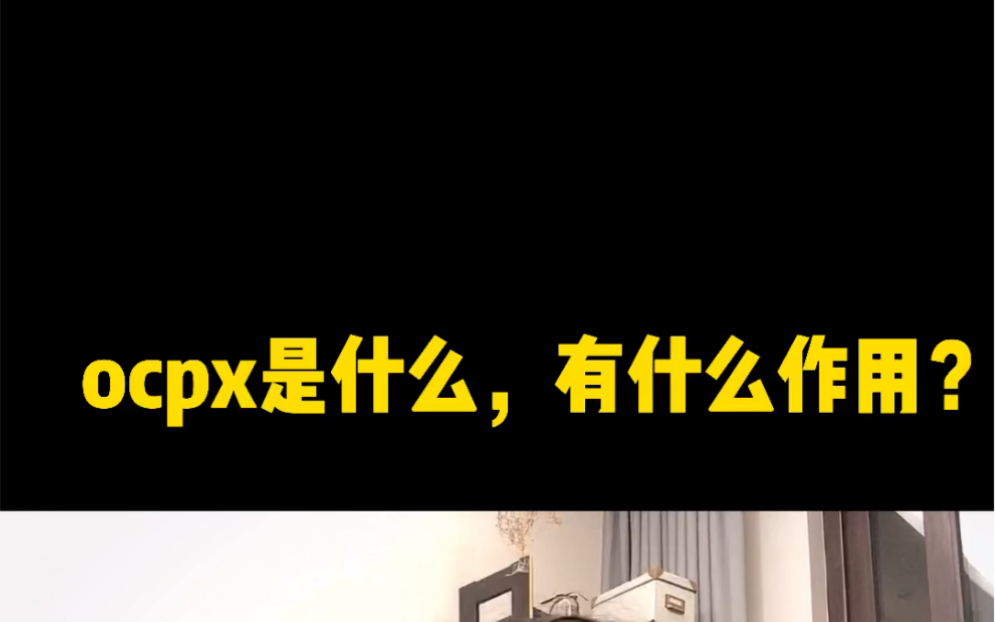 拼多多ocpx 是什么? 有什么作用哔哩哔哩bilibili