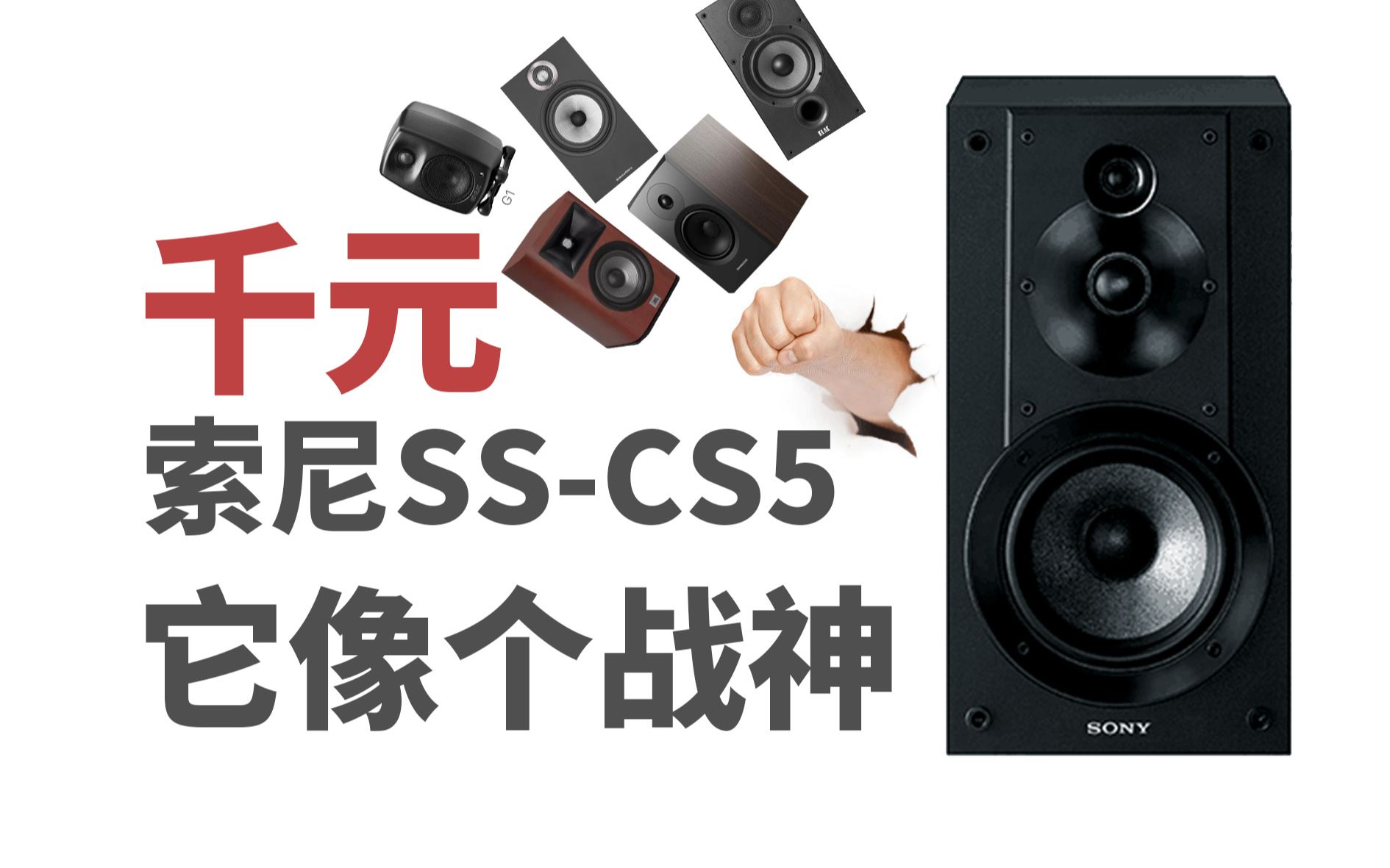 入门这一块,它像个战神-索尼ss-cs5无源音箱