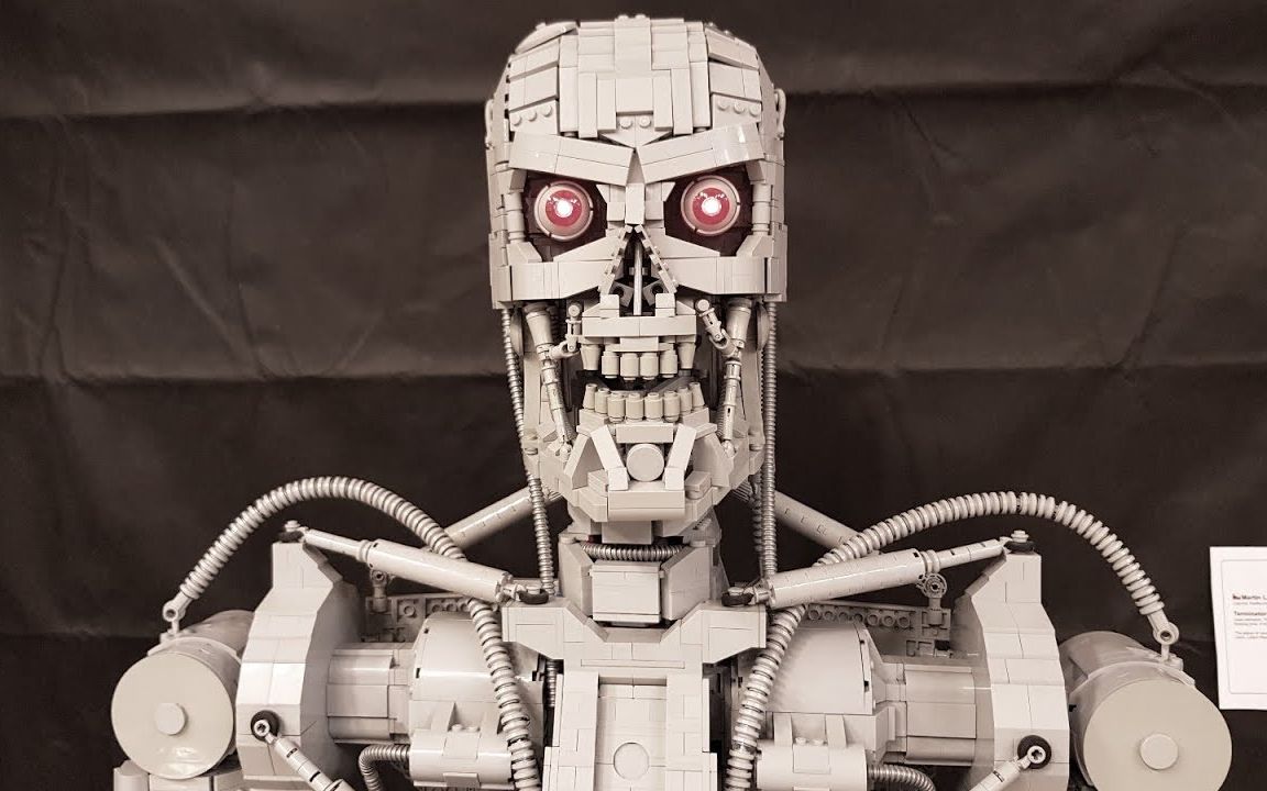 乐高moc终结者t800胸像11全身像legoterminátort800