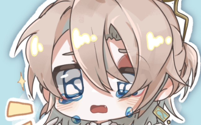 一分钟摸只小卢卡～给朋友画的换了几种小表情