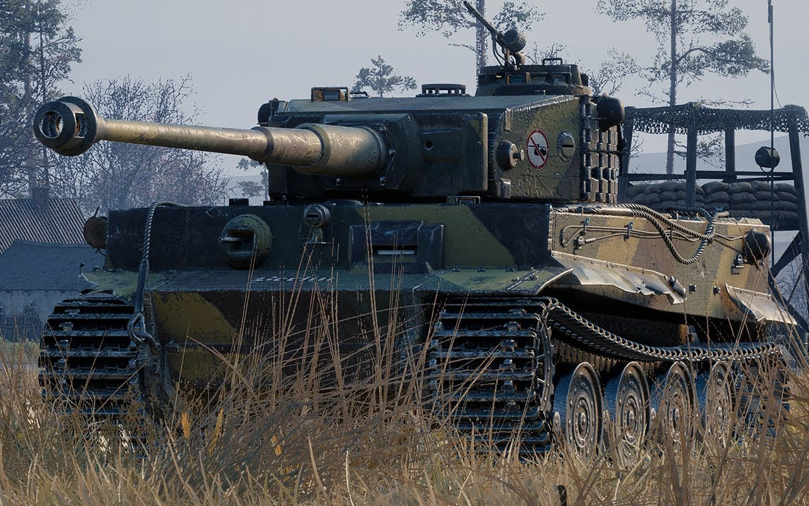 [lacho wot replays] 坦克世界 虎式 - 3杀 5千1伤害