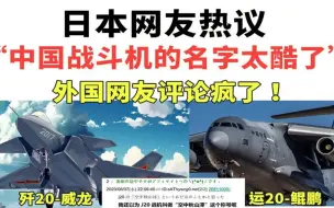 Скачать видео: 把中国战斗机的命名，发到日本论坛，日本网民热议”这太酷了！“