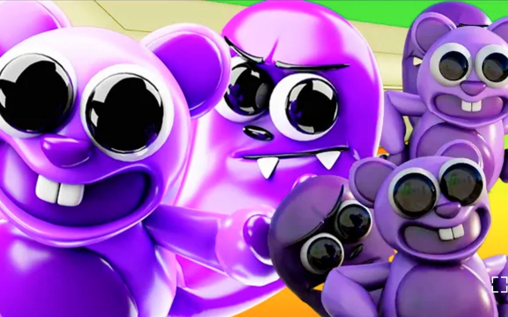 班班幼儿园:新角色松鼠班班好可爱,被自己的尾巴吓到了!