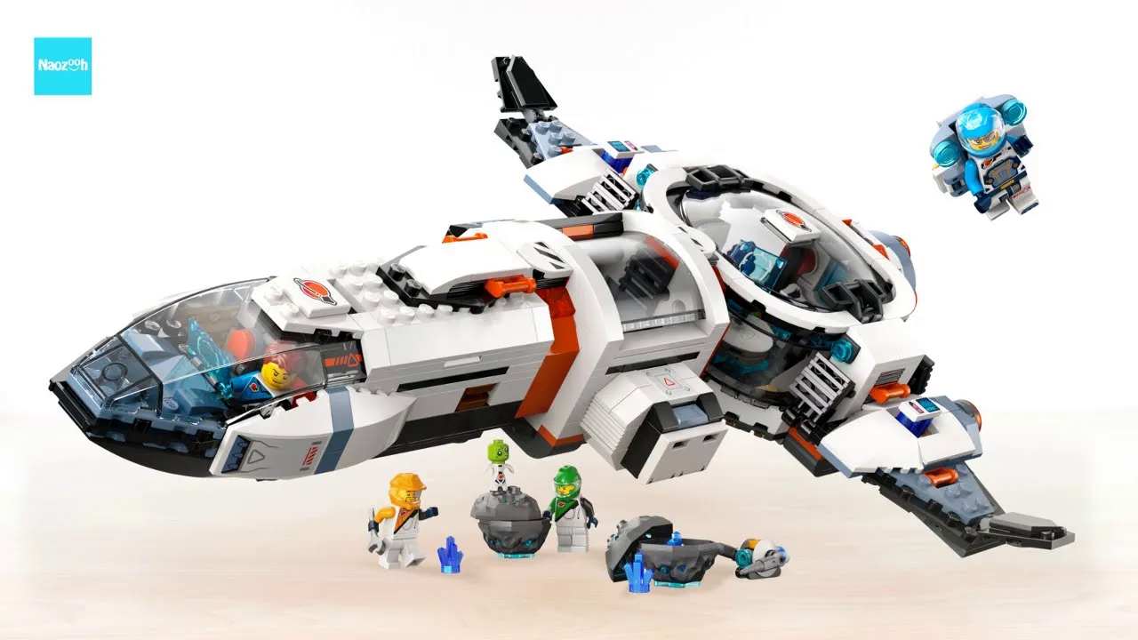 乐高60446银河宇宙飞船快速搭建及评测