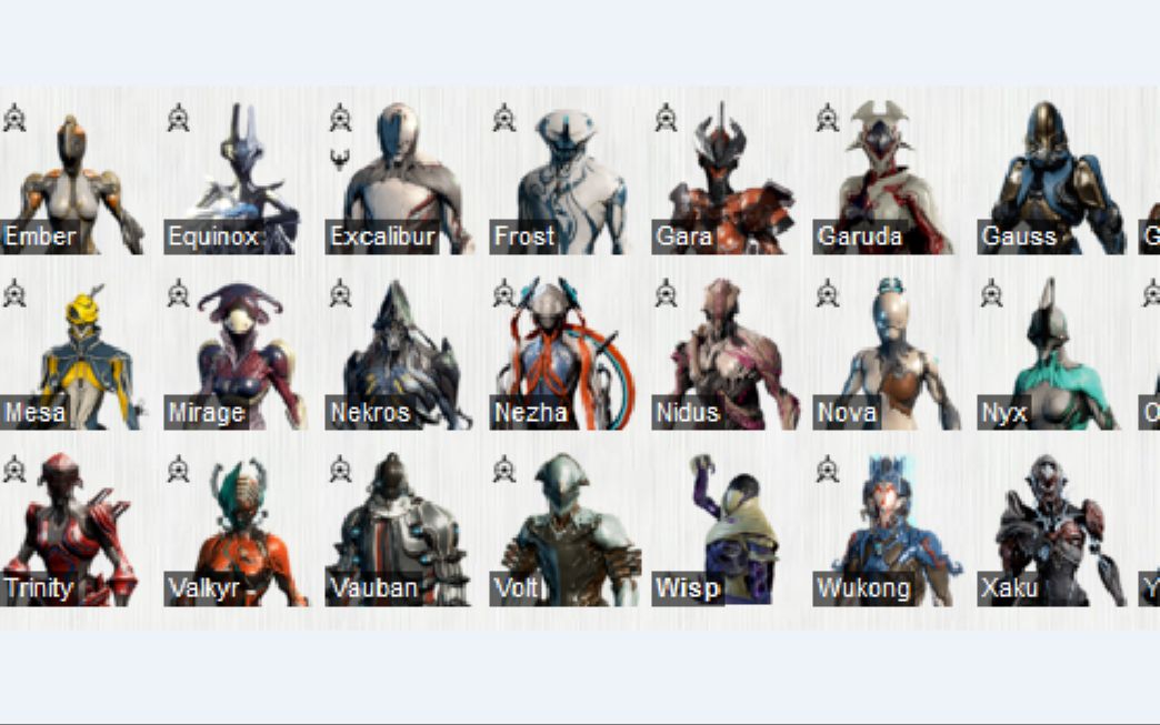 [图]Warframe纯萌新前期战甲推荐汇总 游戏路上不迷茫 快速度过懵懂期 星际战甲国际服