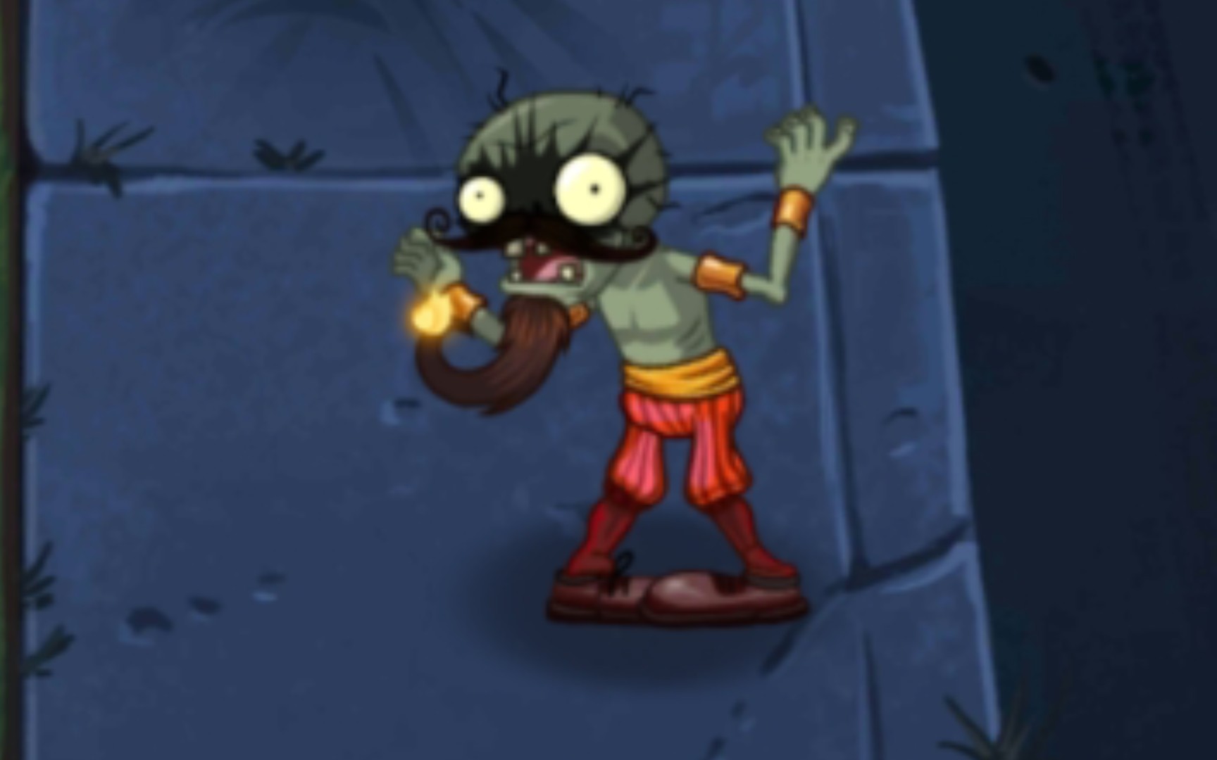 【pvz2】当火爷有了巨人血量,整行喷火距离_手机游戏热门视频