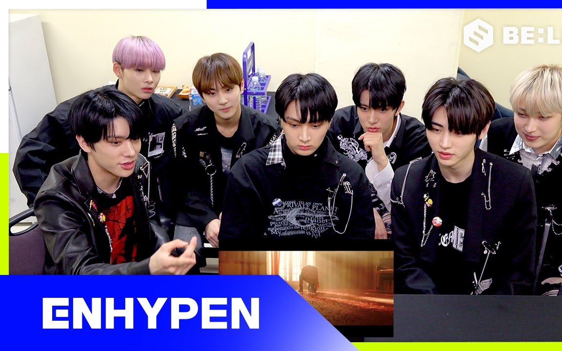 【enhypen】drunk-dazed mv reaction 符官方音乐反应视频