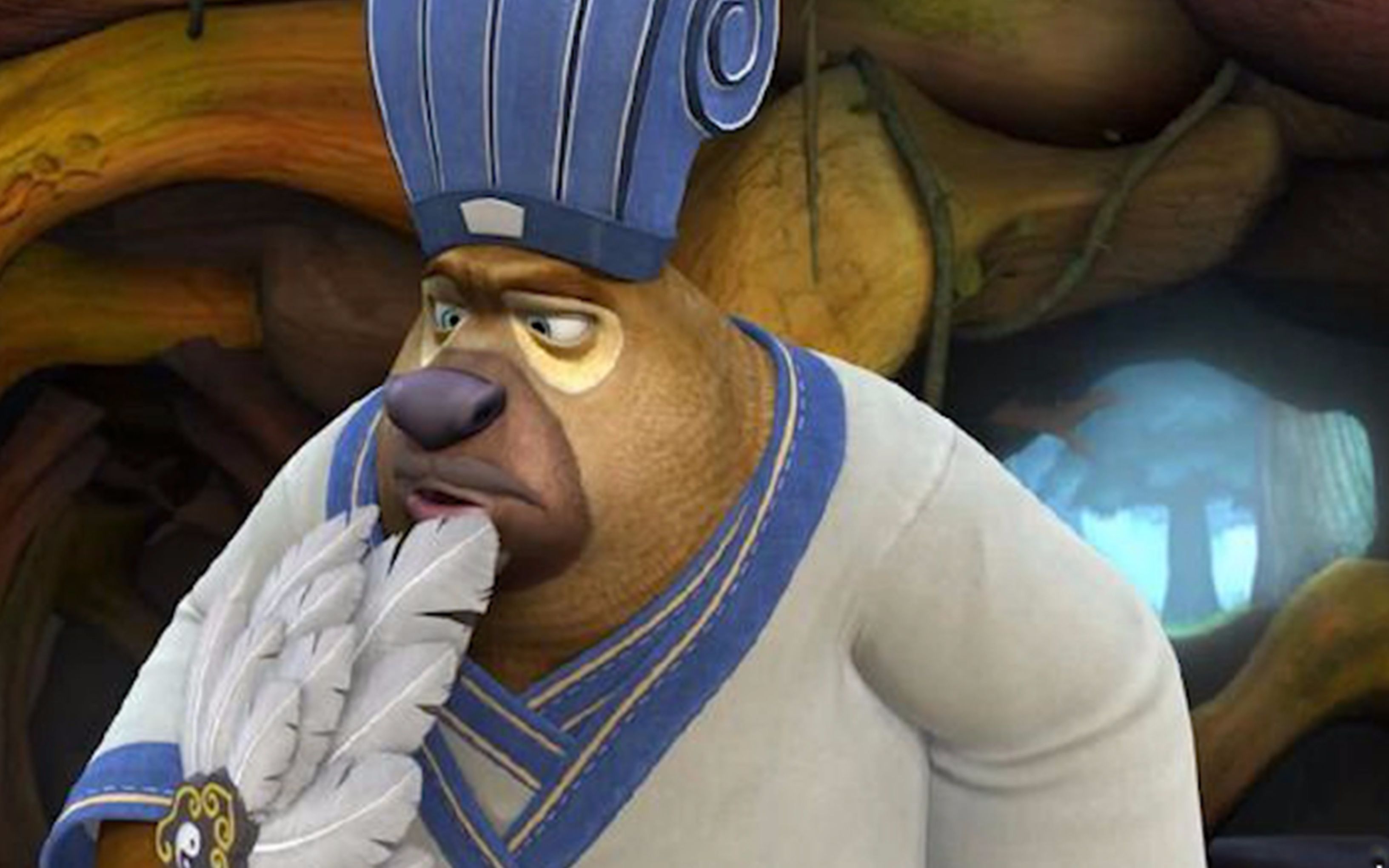 熊出没之探险日记2:盘点熊二奇葩便装,伪娘还扮诸葛孔明?