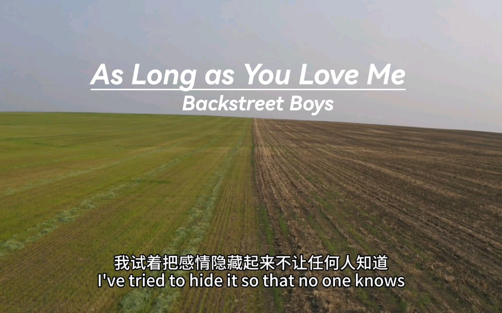 [图]后街男孩耳熟能详的欧美歌曲《As Long as You Love Me》，一开口鸡皮疙瘩就起来了，脑海里回忆汹涌，脍炙人口的宝藏歌曲