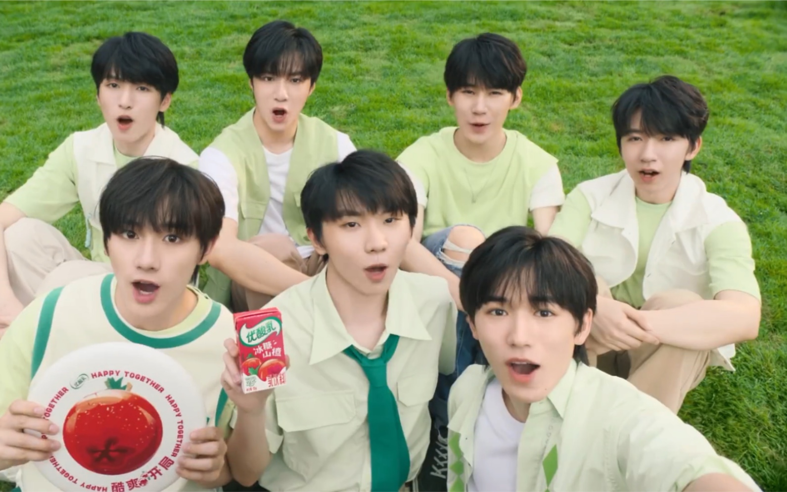 【时代少年团】优酸乳冰糖山楂新广告