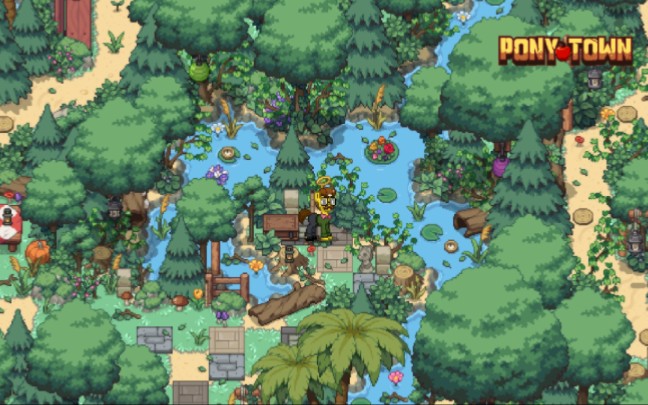 【PonyTown】当建筑狂魔的派对岛零件上线是2600时(3)哔哩哔哩bilibili