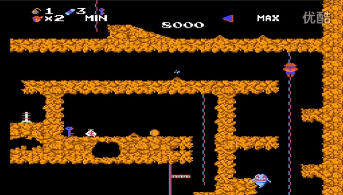 【fc】地底探险一命通关