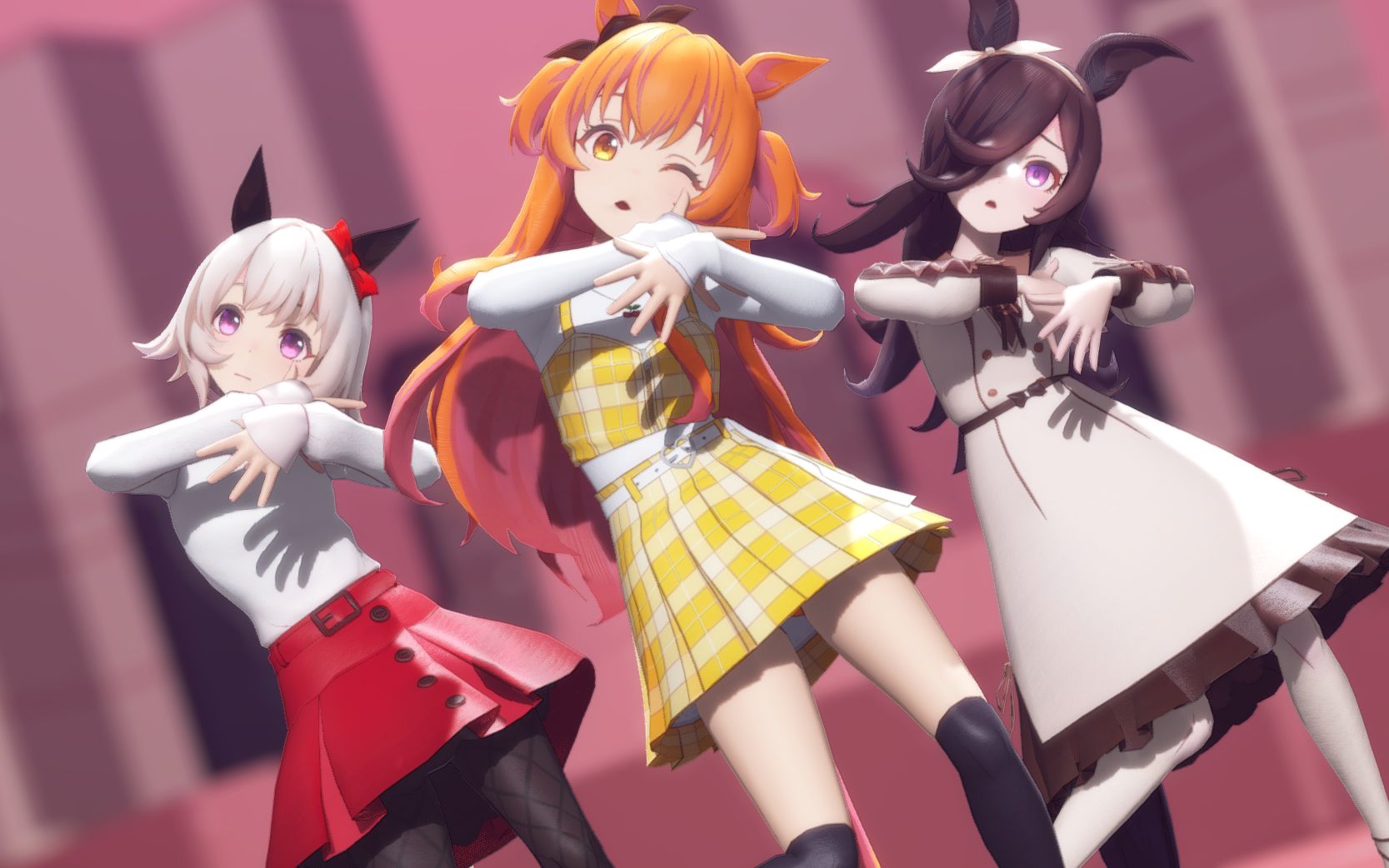 【赛马娘】养三只小可爱,至福.000001