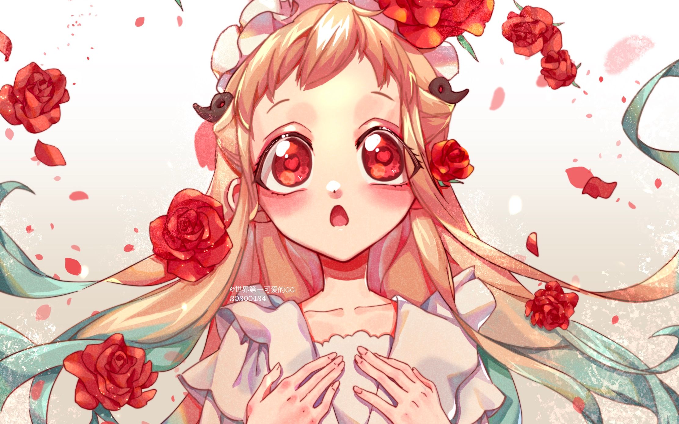 【地缚少年花子君】新人歌手是八寻宁宁!ipadpro绘画过程