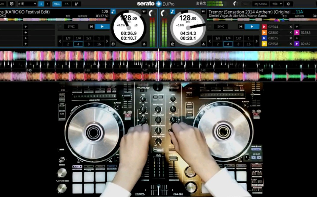 【DJ打碟】如何用打碟机做出百大DJ冠军比利时兄弟的预录效果_哔哩哔哩_bilibili