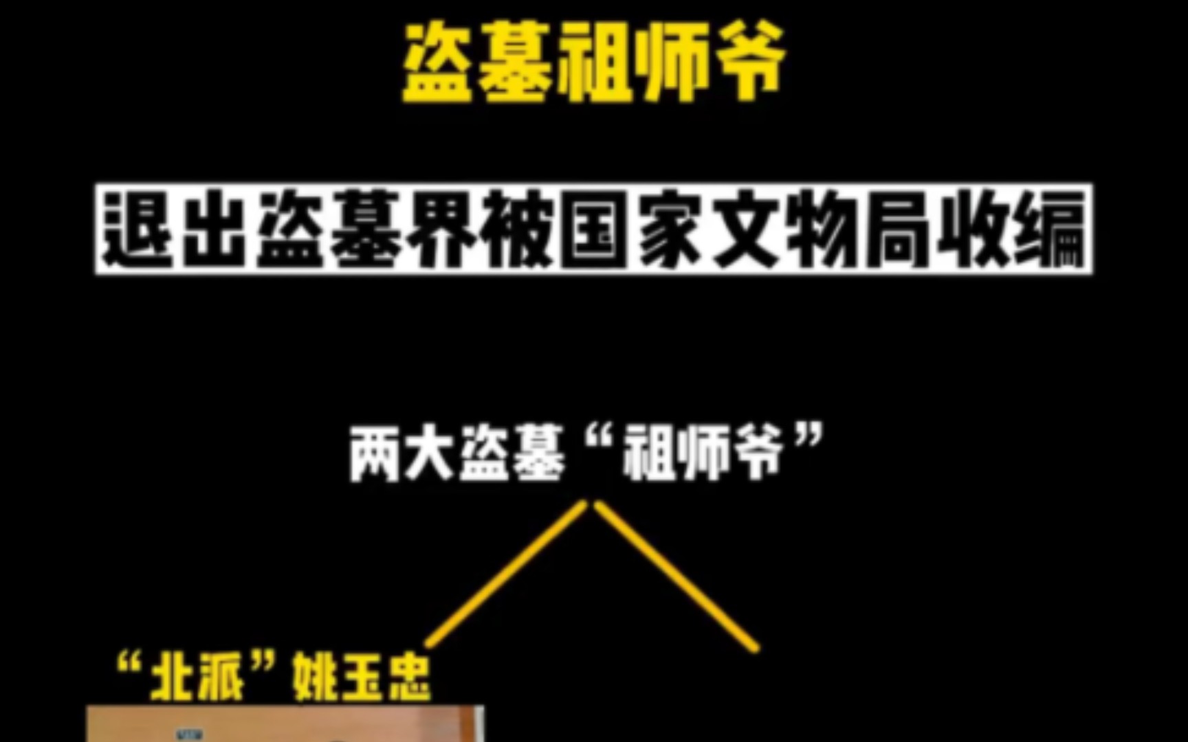 [图]“盗墓祖师爷”退出盗墓界被国家文物局收编！