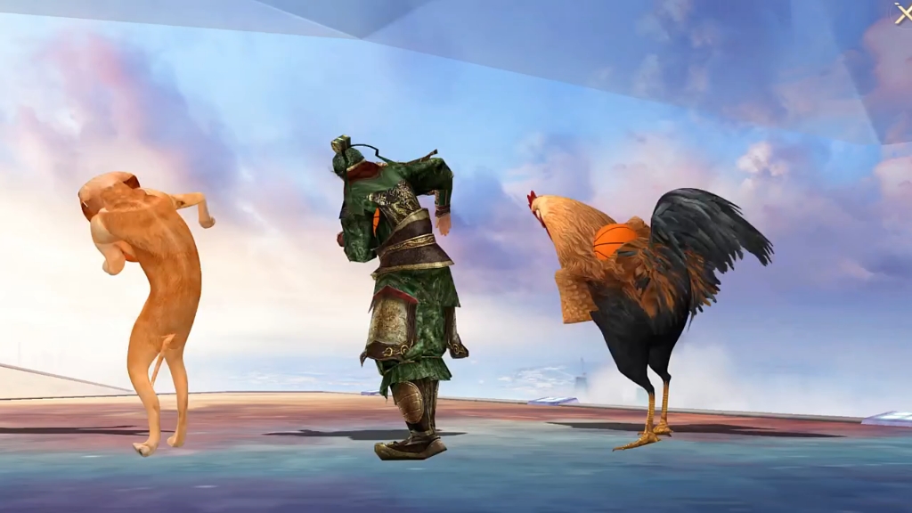 你家的鸡会打篮球吗