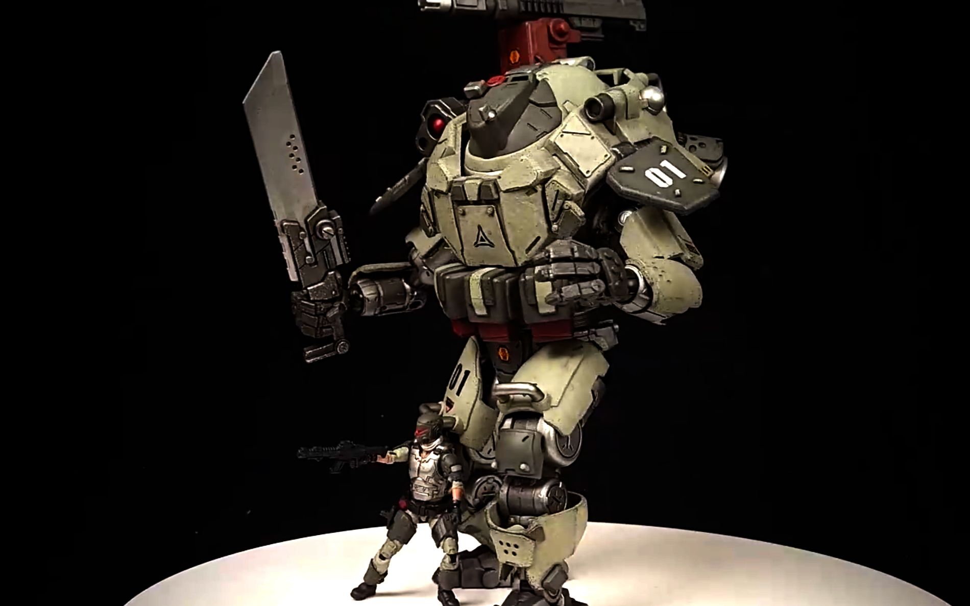 【国产机甲】暗源铁骸系列第一款铁骸01型 能否成为国创之光?