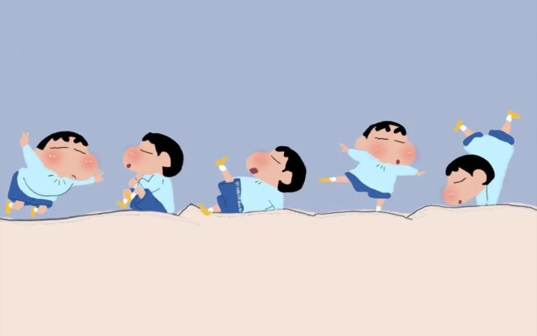 蜡笔小新电脑壁纸 B站