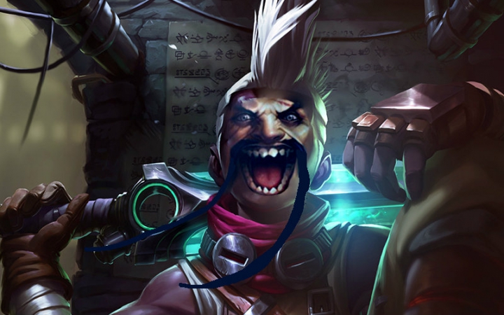 【lol新英雄】逗比丧心病狂的教你玩时间刺客艾克(ekko)