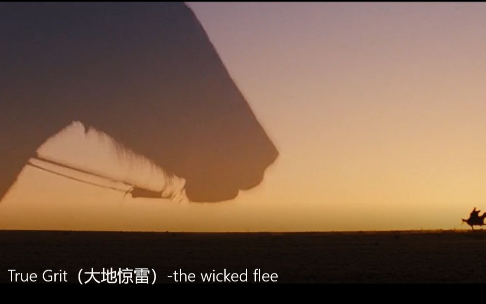 [图]True Grit（大地惊雷）-the wicked flee